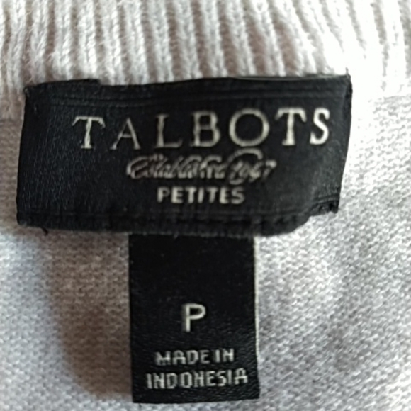 🛍️ BUNDLE ONLY 🛍️ TALBOTS LADIES WHITE SLEEVELESS TOP - Picture 7 of 8